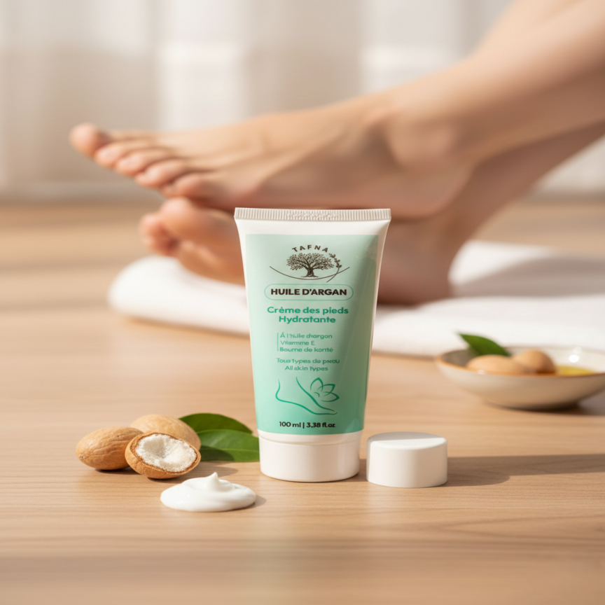 Crème Pieds à l’Huile d’Argan